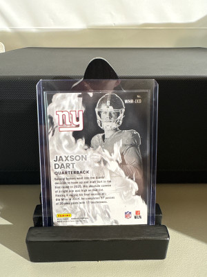 Jaxson Dart-White Hot Rookies back