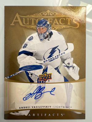 Andrei Vasilevskiy, 2021-22 Artifacts, Autofacts Auto front