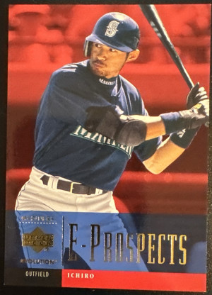 2001 Upper Deck Ichiro RC /2250 front