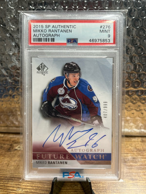 2015 Sp Authentic Mikko Rantanen Autograph front