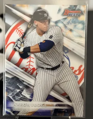 2016 Bowman's Best Top Prospects Aaron Judge #TP-28 Refractor (RC) front