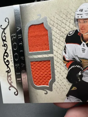Trevor Zegras Rookie Jersey back