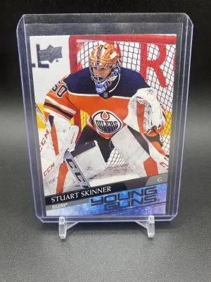 2020-21 Upper Deck Series 2 Young Guns Stuart Skinner Rookie front