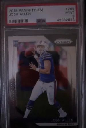 2018 Panini Prizm Josh Allen front