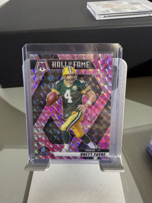 Brett Farve-Pink Camo Hall Of Fame front