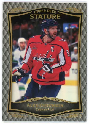 2023-24 Upper Deck Stature #8 Alex Ovechkin front
