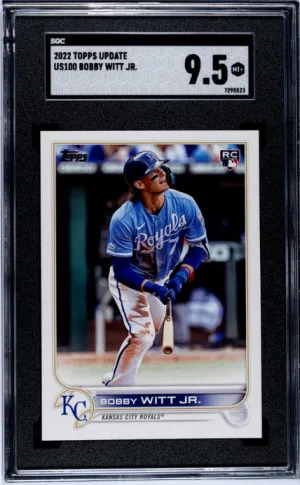 2022 Topps Update Bobby Witt Jr. SGC 9.5 front