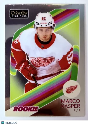2024 O-Pee-Chee Platinum Marco Kasper Rookie front