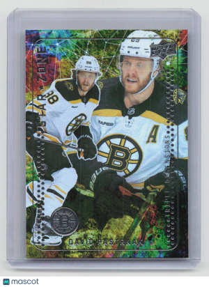 2023-24 Upper Deck Series 1 Star Zone David Pastrnak #SZ-14 front