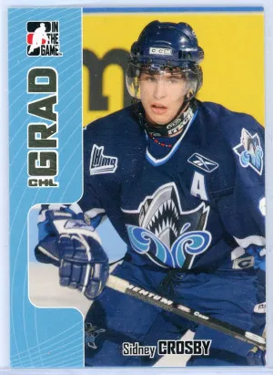 2005-06 ITG Heroes and Prospects #337 Sidney Crosby CHL Grad front