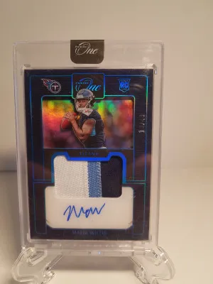 2022 Panini One Malik Willis RPA /49 front