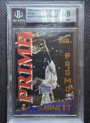 1995 Signature Rookies Kevin Garnett front