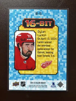 2024-25 Allure 16-Bit Dylan Larkin #B-5 back