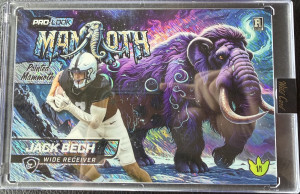 2025 Wildcard- Mammoth Jack Bech Rookie 1/1 front