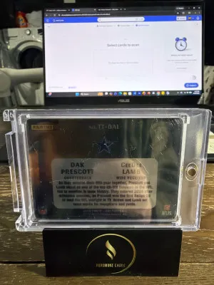 2024 Panini One #TT-DAL CeeDee Lamb / Dak Prescott Team Titans back