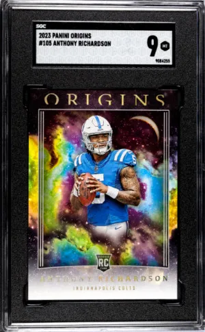 2023 Panini Origins Anthony Richardson SGC 9 front