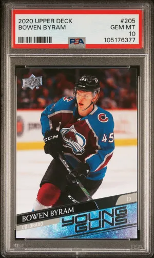 2020 Upper Deck Bowen Byram front