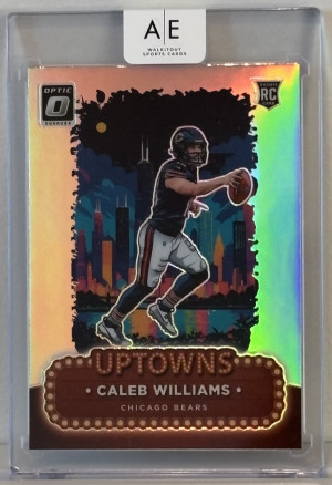 2024 Donruss Optic 🏈🔥 Caleb Williams RC Uptowns #1 Case Hit SSP! Bears! front