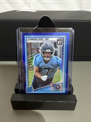 2025 Optic Rated Rookie Blue Wave-Chimere Dike front