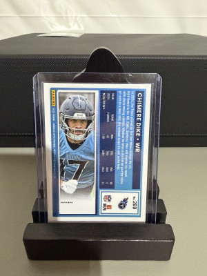 2025 Optic Rated Rookie Blue Wave-Chimere Dike back
