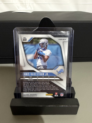 2025 Prizm Red White And Blue-Ennis Rakeshaw Jr. back