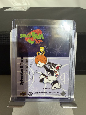 2025 Upper Deck Space Jame-Sylvester And Tweety /1996 back