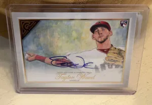 2019 Topps Gallery Taylor Ward #31 Autograph front