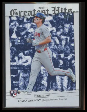 2026 Topps Series 1 Roman Anthony 4 Card Lot front