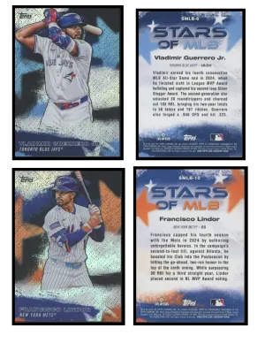 2026 Topps Series 1 Stars Of MLB 11 Card Lot back
