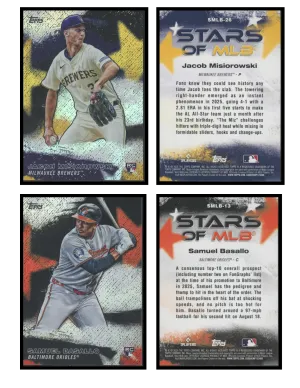 2026 Topps Series 1 Stars Of MLB 11 Card Lot front
