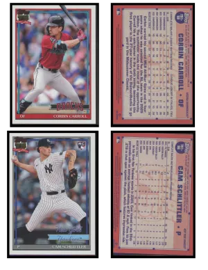 2026 Topps Series 1 75th Anniversary Lot Of 9 back