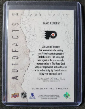 Travis Konecny Artifacts Autofacts Auto back