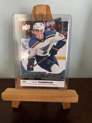 2017-18 Series 1 Tage Thompson #228 Young Guns front