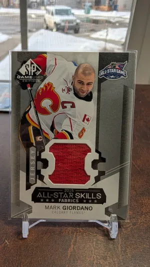 2015-16 SP Game Used All-Star Skills Fabrics #AS34 Mark Giordano E
