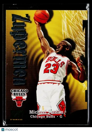 1998 SkyBox Z-Force Z-Up Michael Jordan #190 front