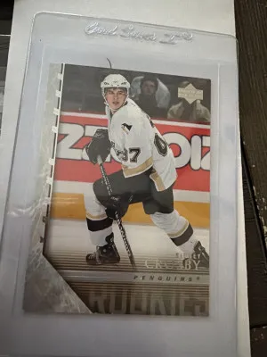 2005-06 UD Sydney Crosby Young Gun front