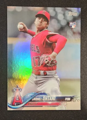 2018 Topps Shohie Ohtani Rainbow Foil Rookie front