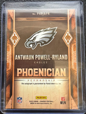 Antwaun Powell-Ryland Phoenician Penmanship back