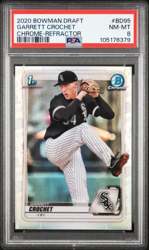 2020 Bowman Draft Garrett Crochet Chrome-Refractor front