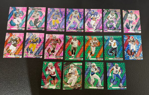2025 Mosaic Pink, Green, Blue Insert Lot front