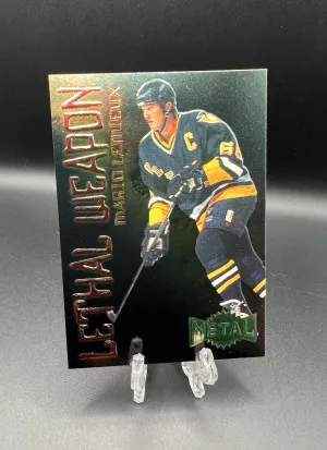 Mario Lemieux Skybox Lethal Weapon front