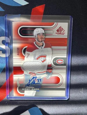 2022-23 SP Game Used Patch Auto /99 Kirby Dach front