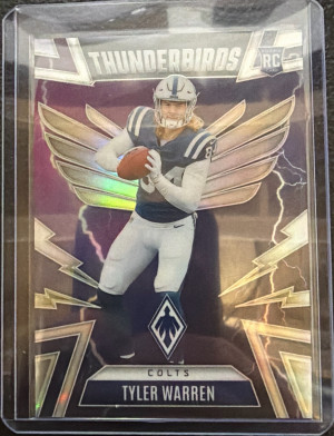 2025 Phoenix Thunderbirds-Tyler Warren Rookie front