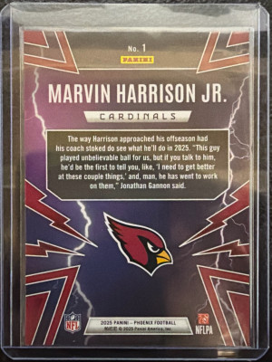 2025 Phoenix Thunderbirds-Marvin Harrison Jr. back
