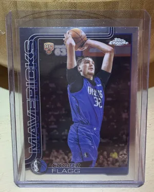 2025 Topps Chrome Cooper Flagg front