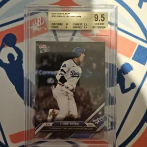 Topps Now Shohei Ohtani BGS9.5 front