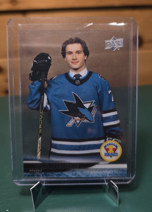 Macklin Celebrini Clear Cut Round 1 Draft front