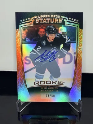 Will Smith Rookie Stature Auto /50 front