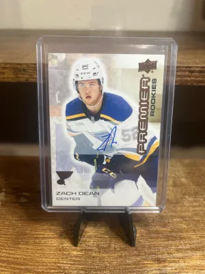 2024 Zach Dean Bronze Rookie Auto front