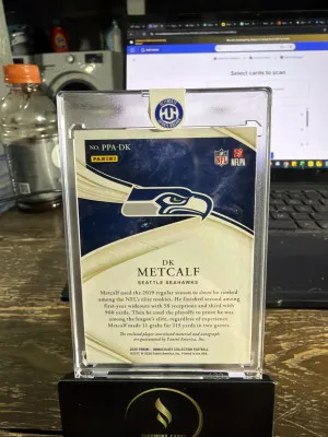 2020 Panini Immaculate Collection #PPA-DK DK Metcalf Premium Patch Auto #/99 back